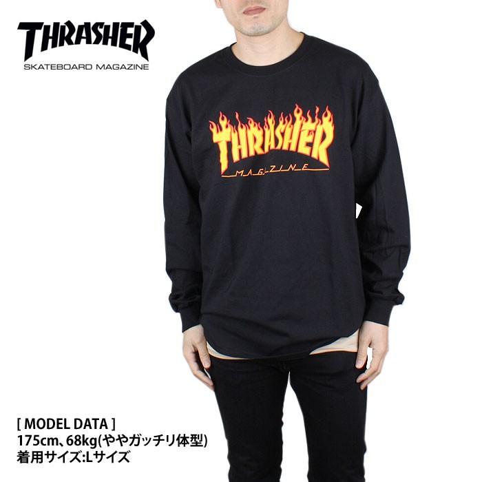 THRASHER（スラッシャー） 【処分SALE】THRASHER 144447 FLAME LOGO L
