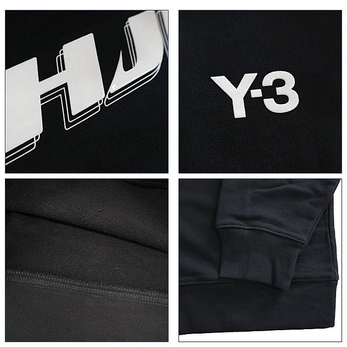 Y-3 ワイスリー HT4732 U GRAPHIC HOODIE プルオーバーパーカー adidas