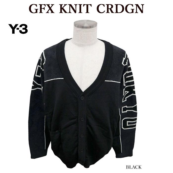 Y-3 ニットカーディガン ワイスリー IQ2138 GFX KNIT CRDGN Y-3 ニットカーディガン ワイスリー IQ2138 GFX KNIT CRDGN