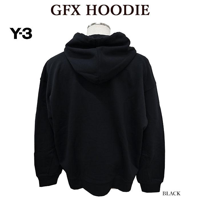 Y-3 プルオーバーパーカー ワイスリー IT7523 GFX HOODIE