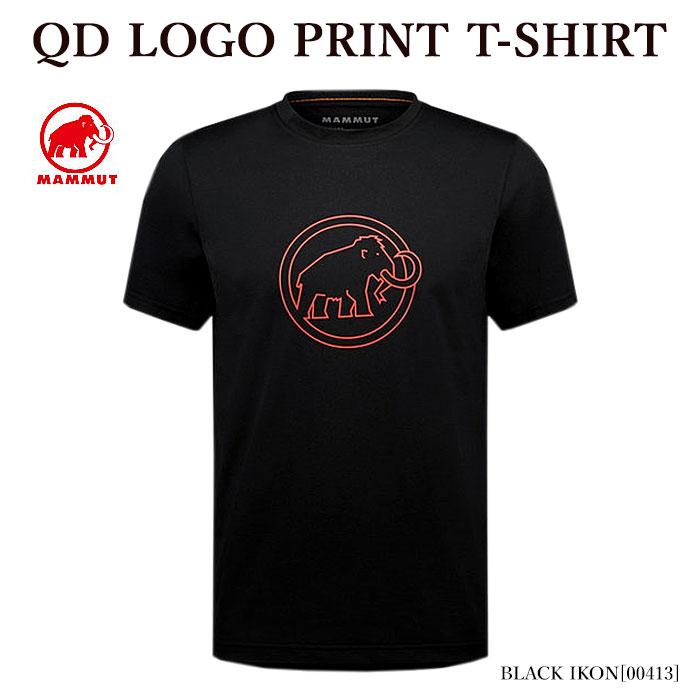 【店内全品ポイント5倍】MAMMUT マムート 1017-02012 QD LOGO PRINT T-SHIRT 半袖Tシャツ ロゴ オーガニックコットン UPF50 メンズ レディース｜bumpstyle｜04