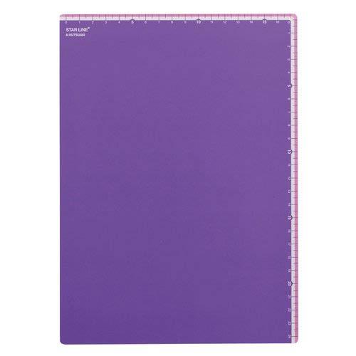 25個までメール便OK】クツワ 学校したじき [パープル] B5サイズ