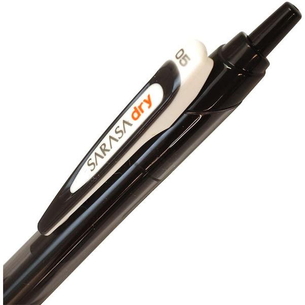 メール便OK】ゼブラ サラサドライ SARASA dry 0.5mm 軸色：黒 インク色