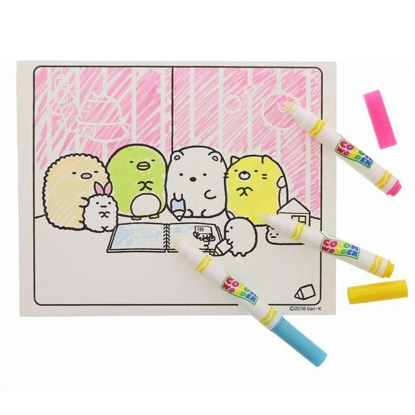 サンスター文具 うきうきぬりえ カラーワンダー サンエックス すみっコぐらし a ぬりえシート 18枚 うきうきペン 5本のセット ぶんぶん文具屋さん Yahoo 店 通販 Yahoo ショッピング