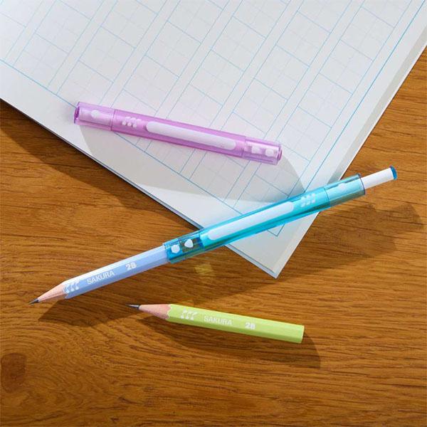 サクラクレパス 【20点までメール便OK】 小学生文具 鉛筆補助軸 2本入
