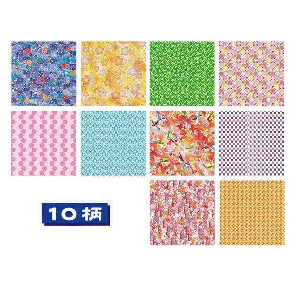 4個までメール便OK】トーヨー 徳用和紙千代紙(15.0) きらめき 10柄×各