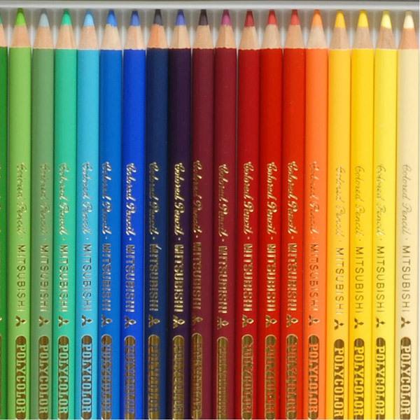 1個のみメール便OK】三菱鉛筆 ポリカラー No.7500 [36色セット] 色鉛筆