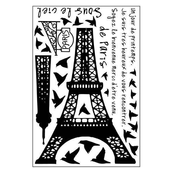 アルタ ウォールデコステッカー エッフェル塔 ブラック Ar ぶんぶん文具屋さん Yahoo 店 通販 Yahoo ショッピング