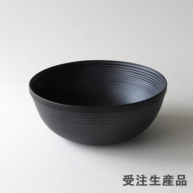 ボウル/丸型 ギフトに最適！ブナ材の温かみとウレタン塗装仕上げの美しさ。使い易さと品質が自慢の一品。 BUNACO/ブナコ #163 （black：受注製造） | BUNACO