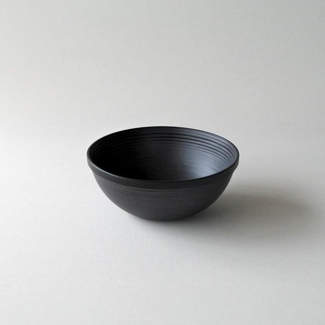 ボウル/丸型 ギフトに最適！ブナ材の温かみとウレタン塗装仕上げの美しさ。使い易さと品質が自慢の一品。 BUNACO/ブナコ #165 （black） | BUNACO