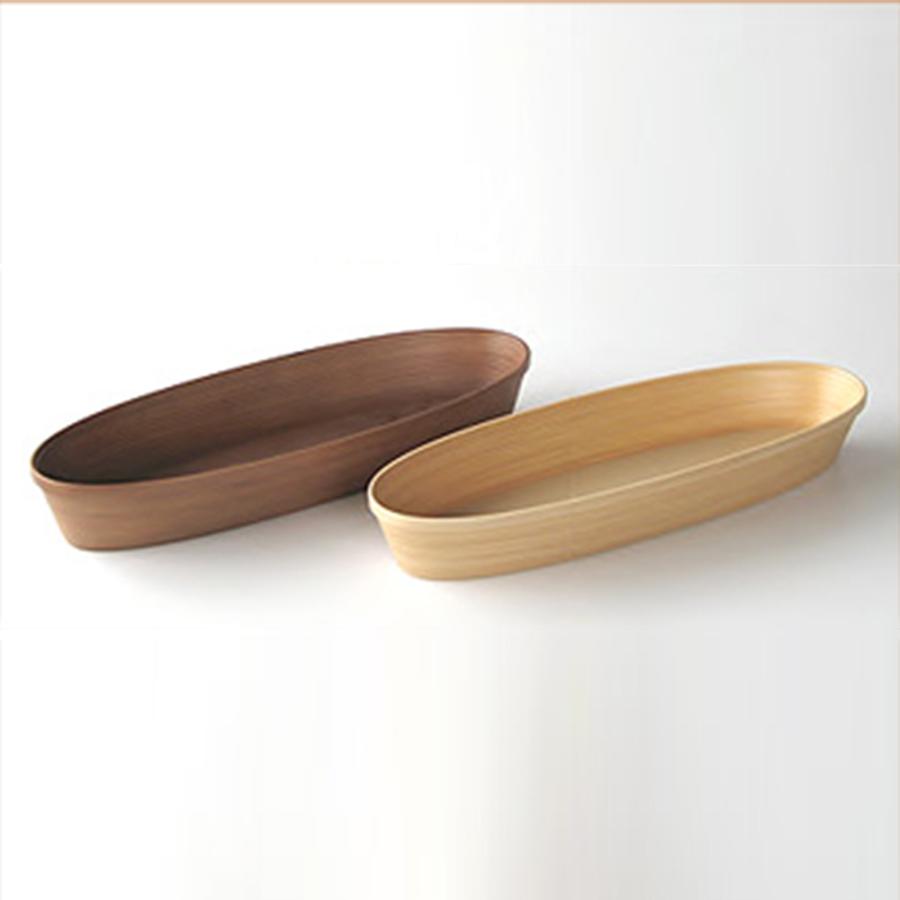 細長パンバスケットボウル ナチュラル 40センチの長さがとっても便利 受注製造 食卓にお洒落なアクセント バケット入、カトラリーとして幅広く BUNACO/ブナコ | BUNACO | 01