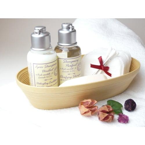 ブナコ製コスメティックトレイ・ナチュラル Sサイズ ｃ625 お洒落なオーバル型フォルム お化粧道具や小物をまとめて ギフト・プレゼントに 3% BUNACO | BUNACO | 02