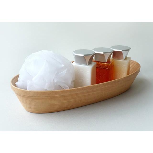 ブナコ製コスメティックトレイ・ナチュラル Sサイズ ｃ625 お洒落なオーバル型フォルム お化粧道具や小物をまとめて ギフト・プレゼントに 3% BUNACO | BUNACO | 01