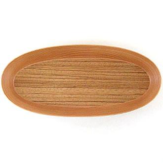 ブナコ製コスメティックトレイ・ナチュラル Mサイズ ｃ626 お洒落なオーバル型フォルム お化粧道具や小物をまとめて ギフト・プレゼントに 3% BUNACO | BUNACO | 07