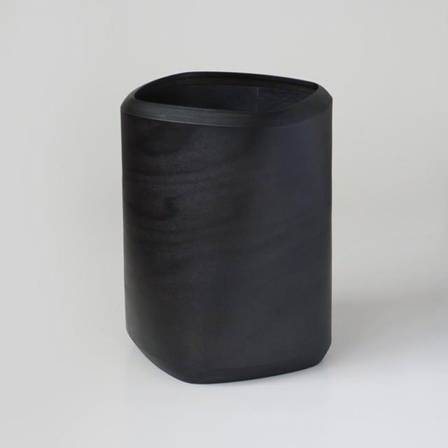 ブナコ ダストボックスTwist3・L 四角柱をひねったブナコの製法が生み出した独特のフォルム ゴミ箱専用インナー付きで清潔（4colors）3%OFF BUNACO_4