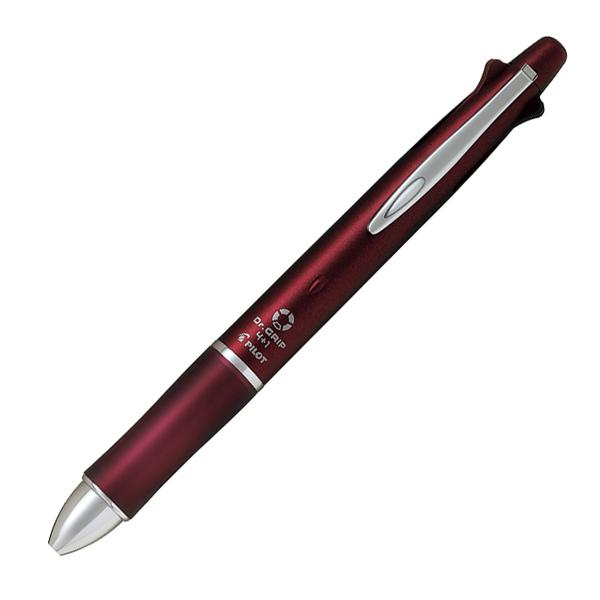 PILOT（文具） ドクターグリップ4+1 油性ボールペン 0.5mm 極細 