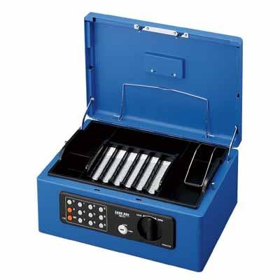 コクヨ 手提げ金庫(テンキー付き)A4 青 CB-T11B 未使用品 KOKUYO（コクヨ） 手提げ金庫（テンキー付き） A4（1号） 青 鍵2個