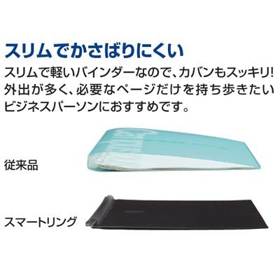 コクヨ キャンパスバインダー スマートリングbiz A5 黒 ル Sp131d Ru Sp131d 文房具ネットショッピング 通販 Yahoo ショッピング