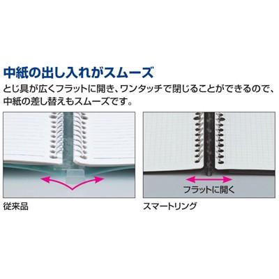 コクヨ キャンパスバインダー スマートリングbiz A5 黒 ル Sp131d Ru Sp131d 文房具ネットショッピング 通販 Yahoo ショッピング