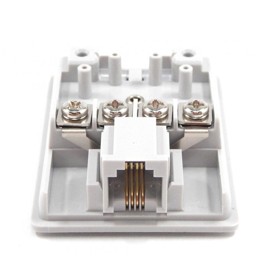 新品 6極2芯 電話用 モジュラープラグ 600個セット 6極2芯対応 モジュラープラグ [DA-602P] | ナカバヤシ株式会社