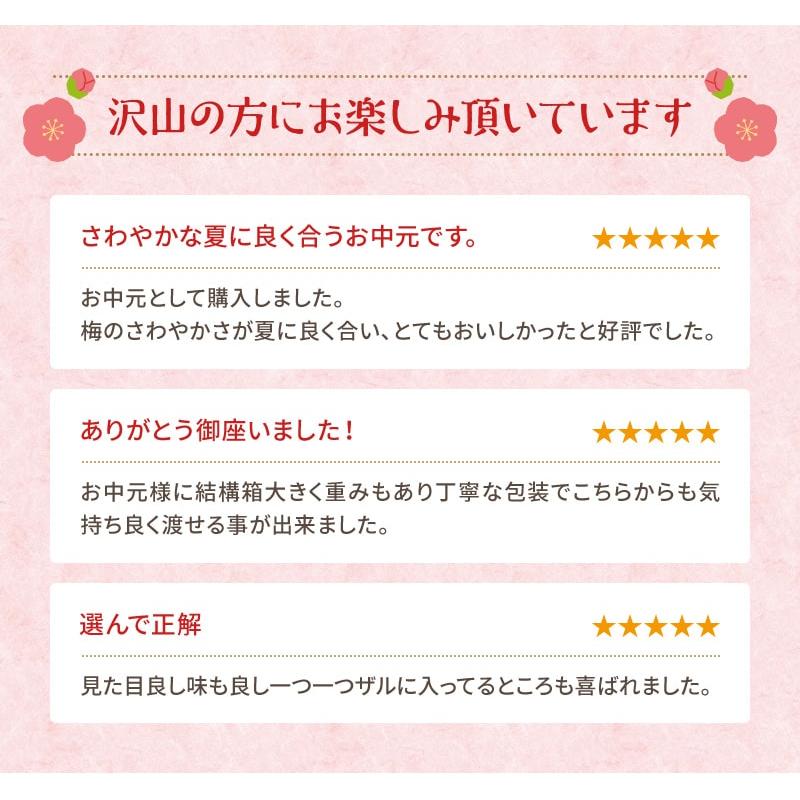 紀州 遅れてごめんね 敬老の日 プレゼント ギフト 丸ざる冷し梅