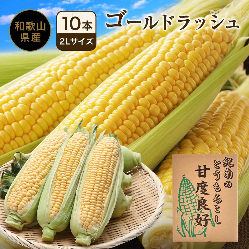 トウモロコシ　ラッシュ２枚+アクセプト2枚 +THE1975 北海道産とうもろこし ゴールドラッシュ