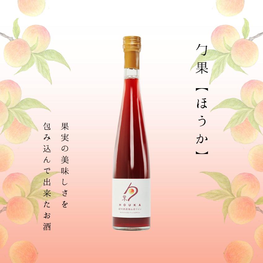 内祝 プチギフト 紀州南高梅＆赤ワイン (和歌山フルーツワイン) 375ml 