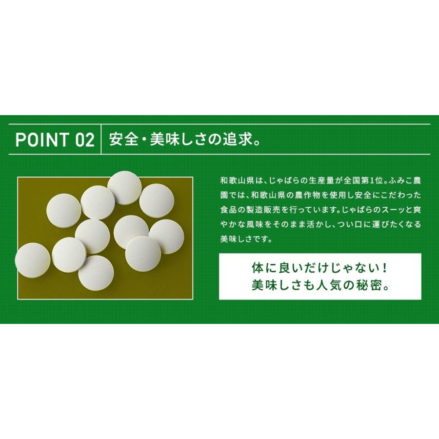 じゃばら タブレット 花粉症 ジャバラちゅあぶる30g 持ち運べるミニボトル 春と秋つらい季節に！テレビで紹介！＜近畿大学共同開発商品＞(fy1)｜bundara｜07