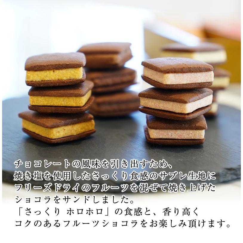 お歳暮 お歳暮ギフト ギフト 贈り物 プレゼント 送料無料 お菓子 スイーツ 銀座千疋屋 銀座焼きショコラサブレ(16個入)PGS-276 お取り寄せ グルメ (fy6)|bundara|03