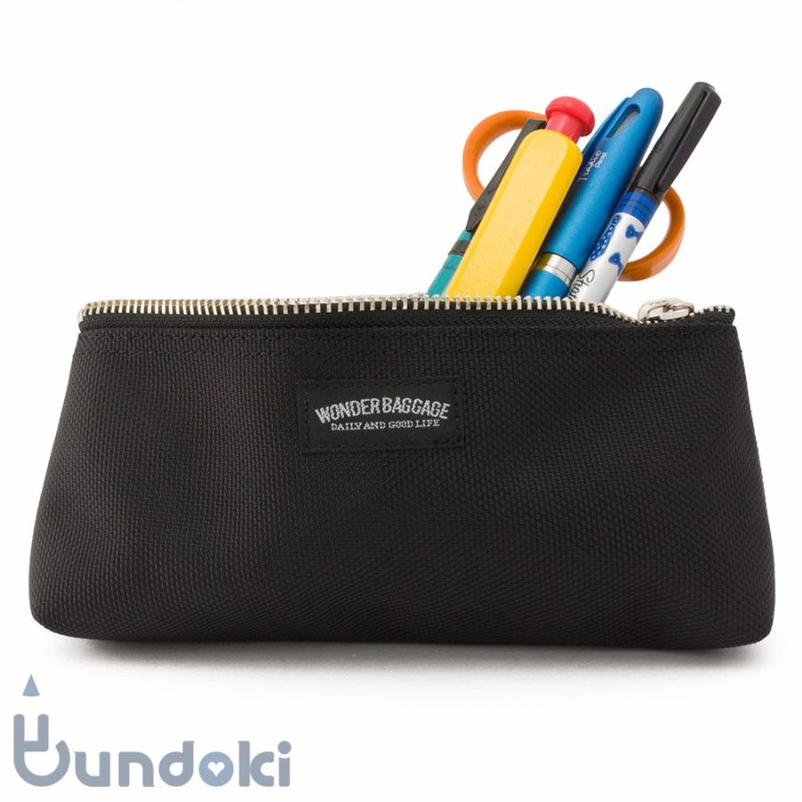 WONDER BAGGAGE ワンダーバゲージ ポーチ S (ブラック) : 文具通販