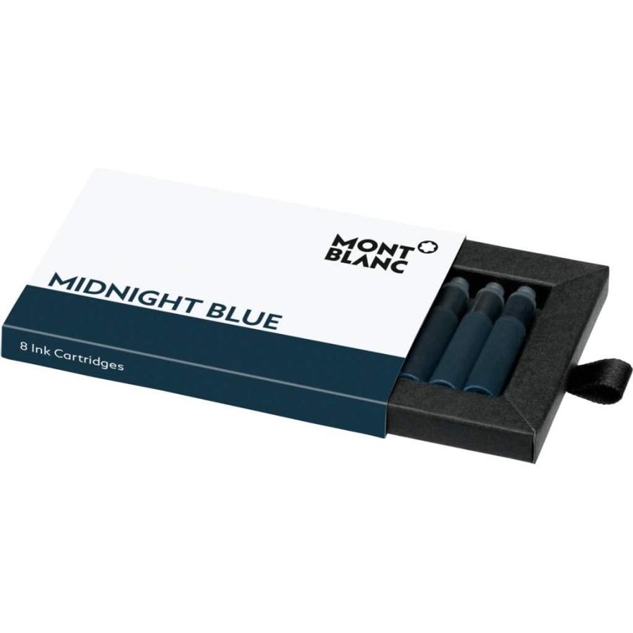 モンブラン ブルーブラック・藍黑色［カートリッジインク（旧タイプ）］ MONTBLANC（モンブラン） カートリッジインク(MIDNIGHT BLUE ブルー