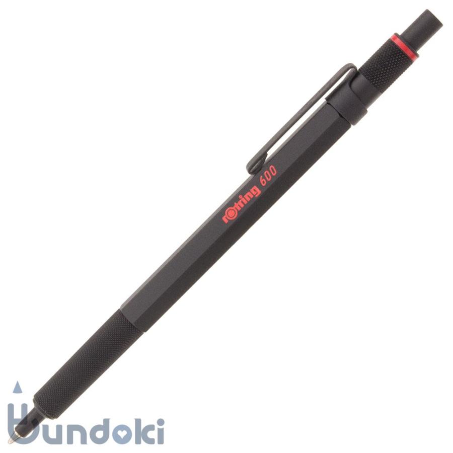 ロットリング ROTRING 600 ボールペン (ブラック) : 文具通販 ブンドキ