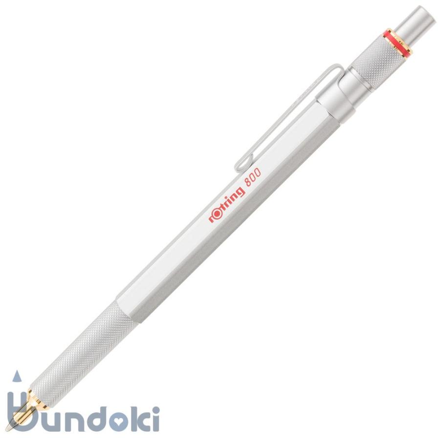 新品未使用 ロットリング ボールペン 800 油性 Silver&BK正規輸入品 ロットリング ROTRING 800 ボールペン (シルバー) : 文具通販 ブンドキ
