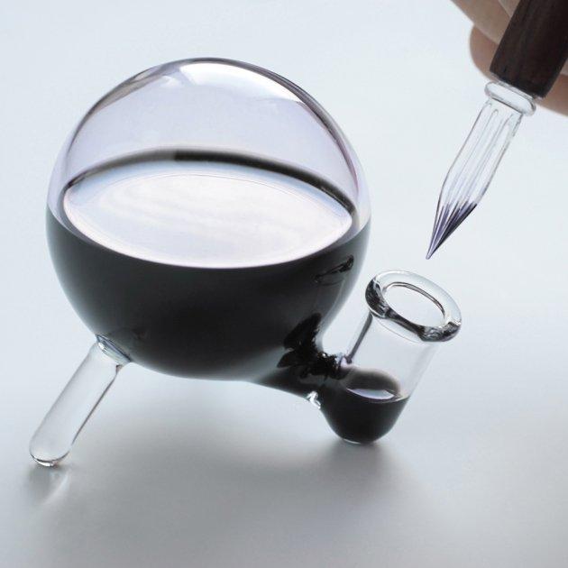 GeckoDesign ゲッコーデザイン Inkwell インクウェル(ガラスインクボトル) : 文具通販 ブンドキ.com Yahoo!店 ...