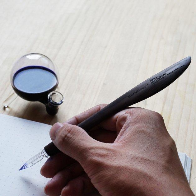 GeckoDesign ゲッコーデザイン Inkwell インクウェル(ガラスインクボトル) : 文具通販 ブンドキ.com Yahoo!店 ...