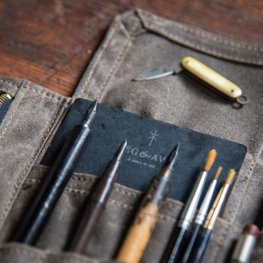 Peg and Awl The Sendak Mini Artist Roll (Moss) : 文具通販