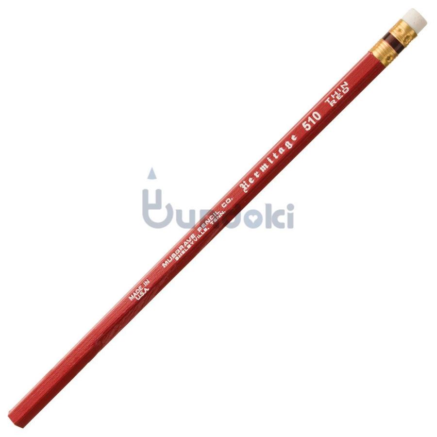Musgrave Pencil Company Hermitage 510 消せる赤鉛筆 145070298文具通販