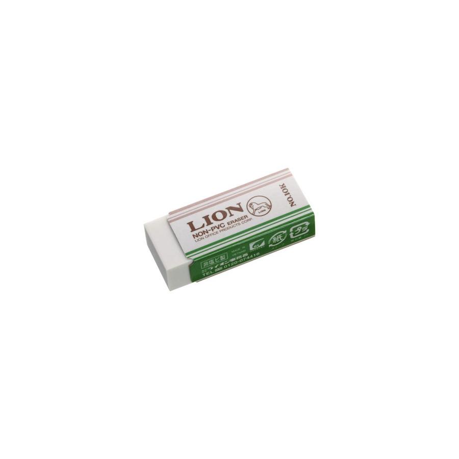 LION ライオン事務機 非塩ビ字消・小 No.10K : 文具通販 ブンドキ.com