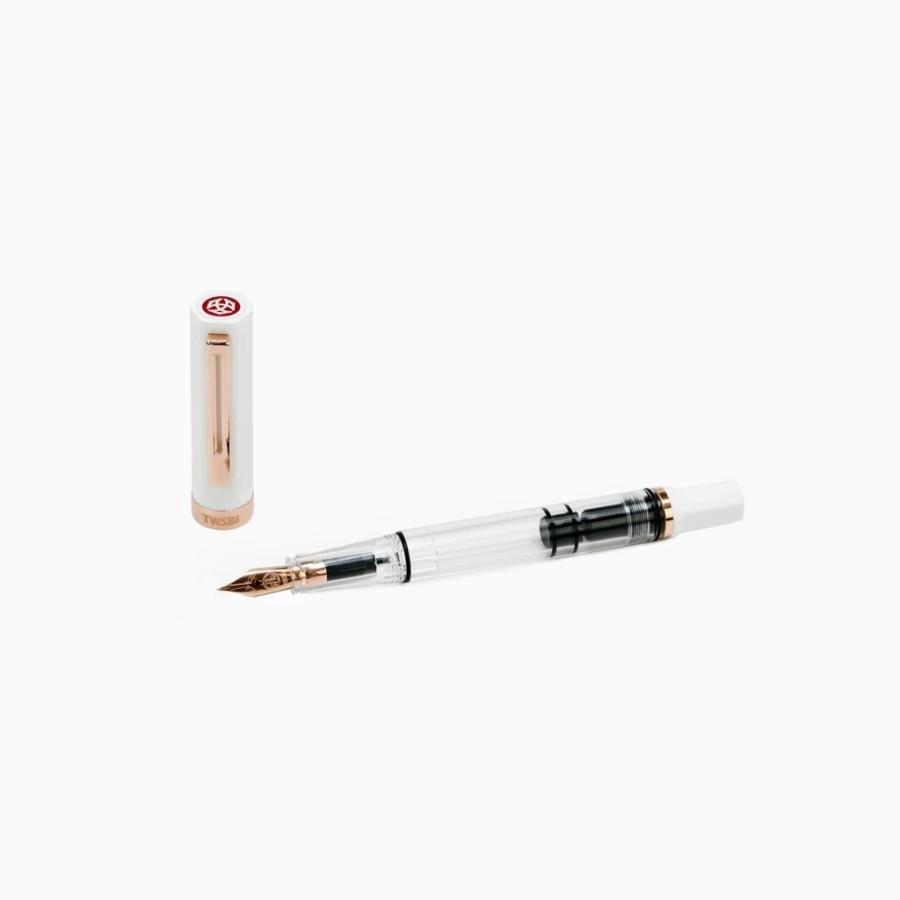 TWSBI（ツイスビー） ECO エコ ホワイト ローズゴールド (F 細字
