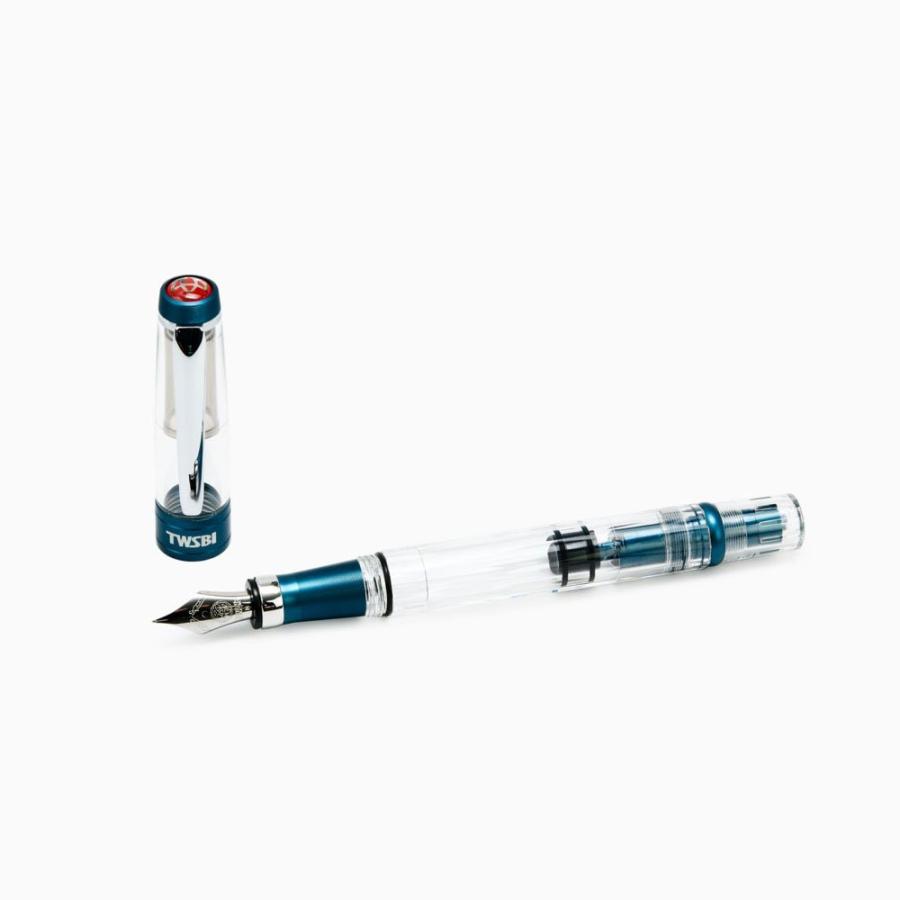 TWSBI ダイヤモンド 580AL R プルシアンブルー F 細字 TWSBI ツイスビー 万年筆 ダイヤモンド 580AL 580AL R