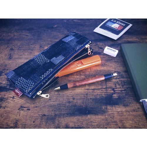 LUDDITE（ラダイト） デニム ベンディペンケース (無地) : 文具通販