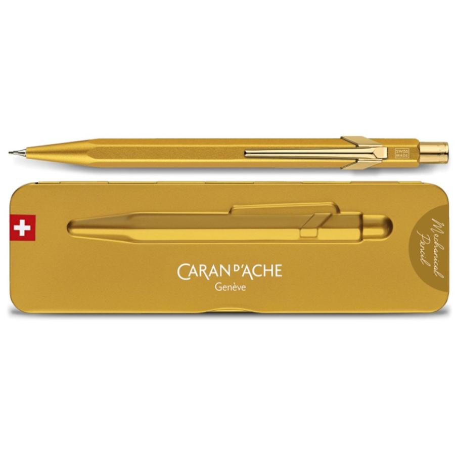 CARAN D'ACHE 849 シャーペン 美品 箱あり プレミアム CARAN d'ACHE（カランダッシュ） 849プレミアム メカニカルペンシル0.5