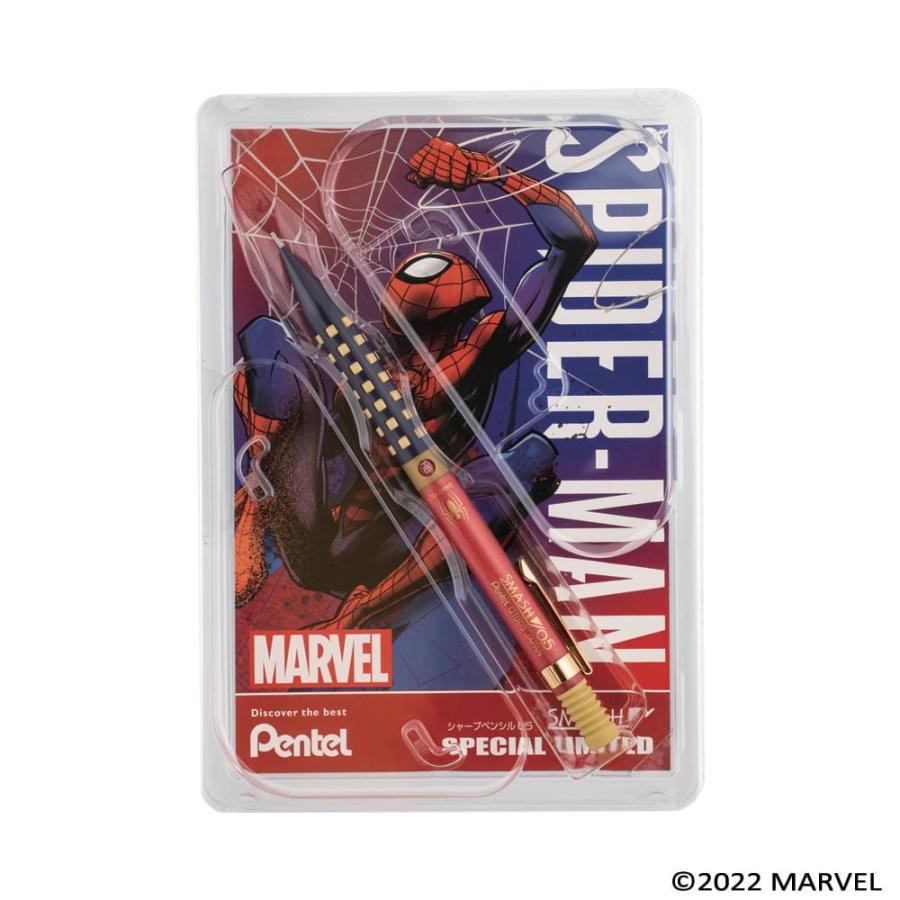 ぺんてる（Pentel） スマッシュ スパイダーマン軸 : 文具通販 ブンドキ