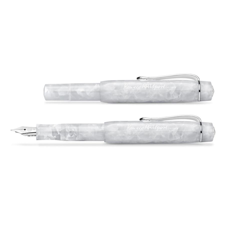 KAWECO カヴェコ Art Sport 万年筆・ミネラルホワイト (F/細字) | Kaweco