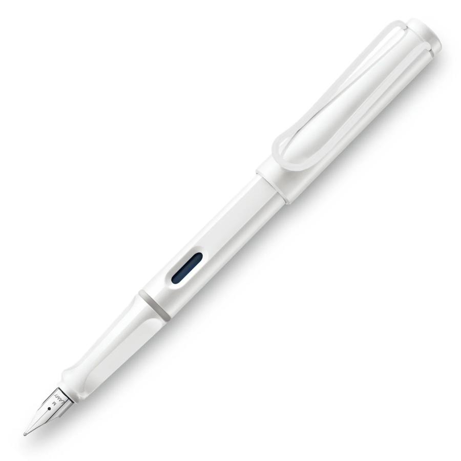 【匿名配送】LAMYサファリ限定ホワイト 万年筆 Fサイズ LAMY safari ラミー SAFARI 万年筆 white clip (F 細字)日本限定
