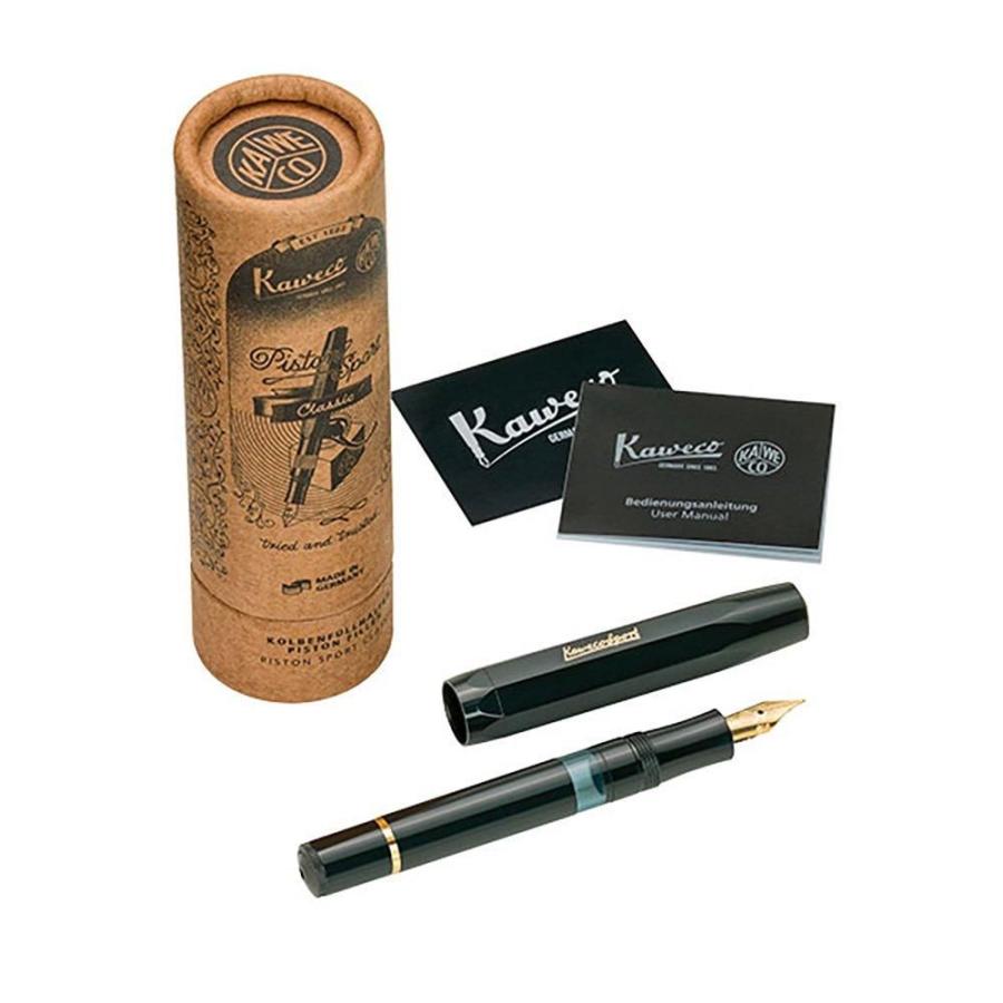 カヴェコ　ピストンスポーツ　クラシック Kaweco（カヴェコ） ピストン スポーツクラシック万年筆 (F 細字