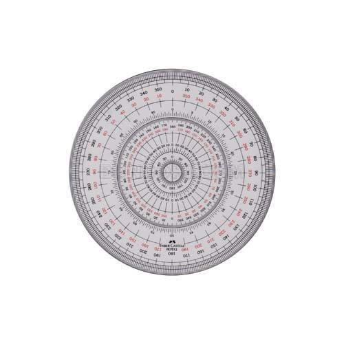 未使用・未開封品) ファーバーカステル 全円分度器 12cm FE 7012