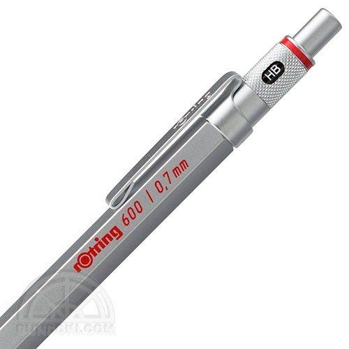 ロットリング ROTRING 600 製図用シャープペンシル(0.7mm シルバー