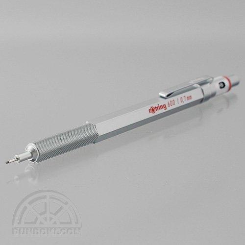 ロットリング ROTRING 600 製図用シャープペンシル(0.7mm シルバー