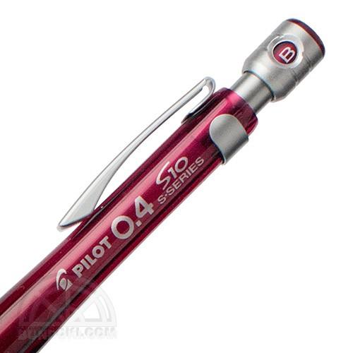 PILOT（パイロット） シャープ S10(透明レッド 0.4mm) : 文具通販